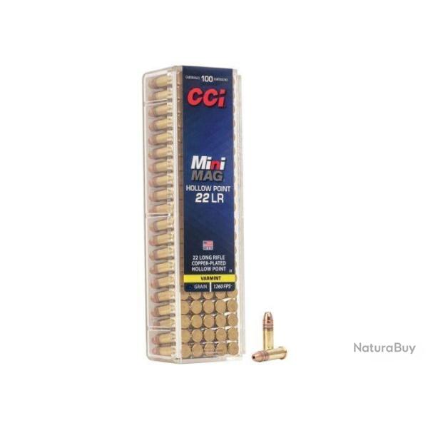 Cartouches CCI Mini Mag 22LR 40gr