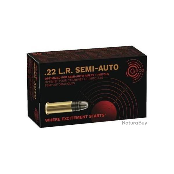 Cartouches Geco 22LR - semi-auto rifle