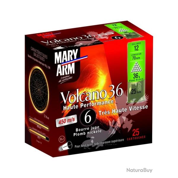 MARY ARM - Cartouches VOLCANO cal 12 N�6