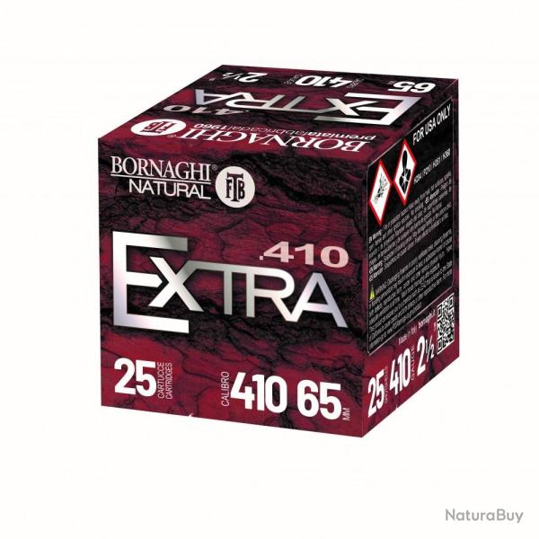 Cartouches Bornaghi Extra cal 410 65 12mm 14gr