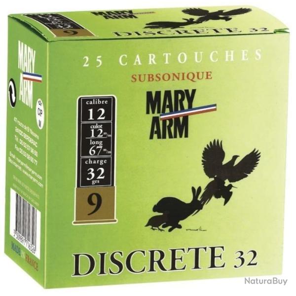 Cartouches Mary Arm Discrete cal 12 67 32gr