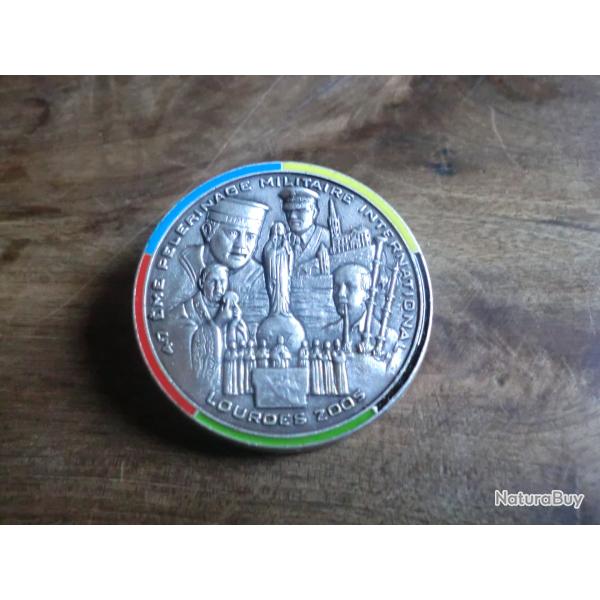 insigne 47� pelerinage militaire international / martineau saumur