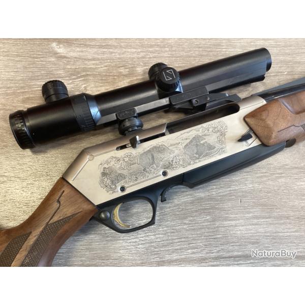 Browning bar long trac luxe calibre 7x64 avec Zeiss varipoint 1.1-4x24 + bretelle