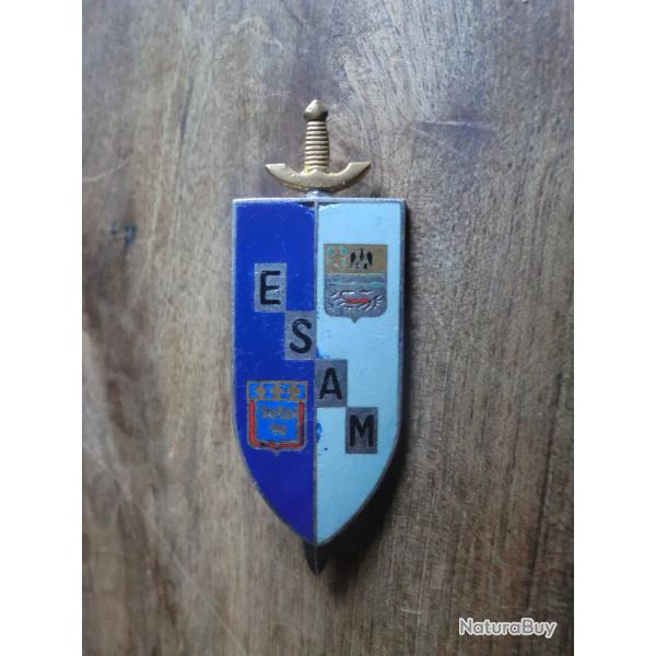 insigne ESAM �cole sup�rieur  et d application du mat�riel   / drago  paris