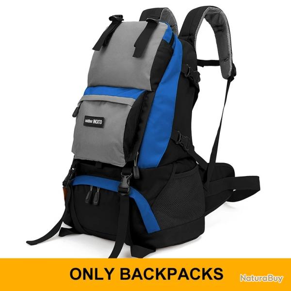 Sac  dos de camping 40 l -BLEU