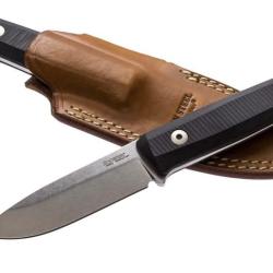 LionSteel B40 GBK - Sleipner, G10 noir, Made in Italy
