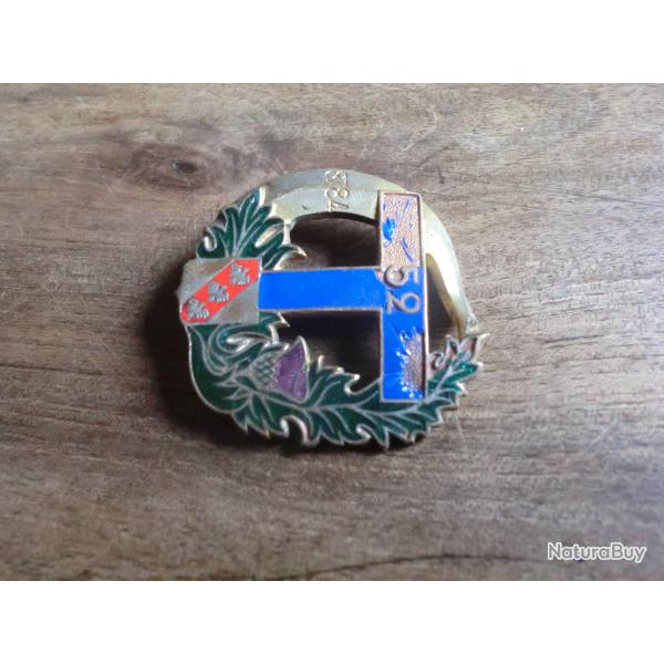 insigne 52 bataillon de transmission  /  arthus bertand  paris