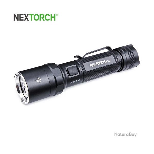 Lampe Torche Tactique Nextorch P91 - 5000 Lumens rechargeable USB-C