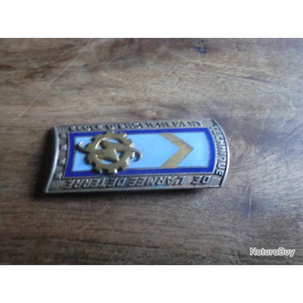 insigne �cole d enseignement technique de l arm�e de terre / drago paris
