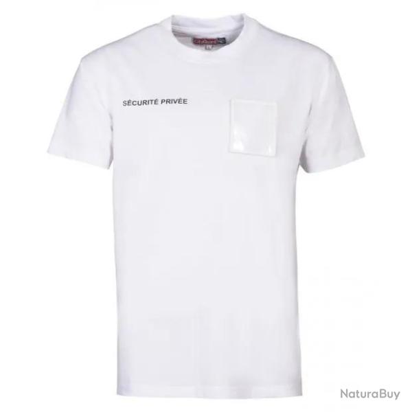 T Shirt Securite Cityguard Grande Fenetre Blanc