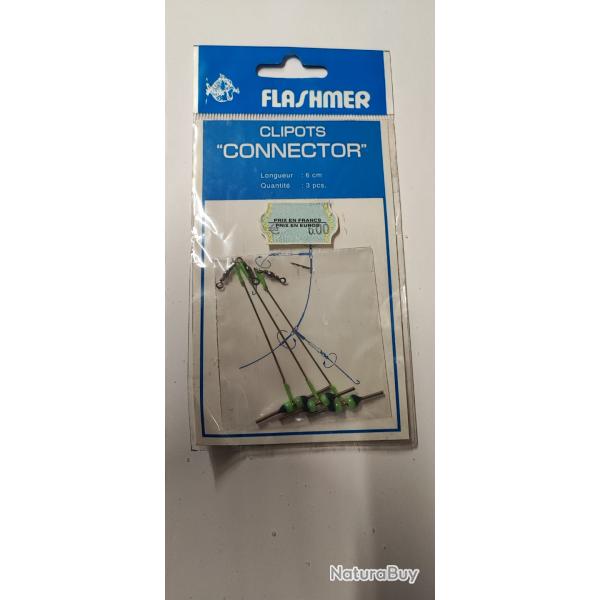 CLIPOTS CONNECTOR - 6CM - x3 - FLASHMER - NEUF