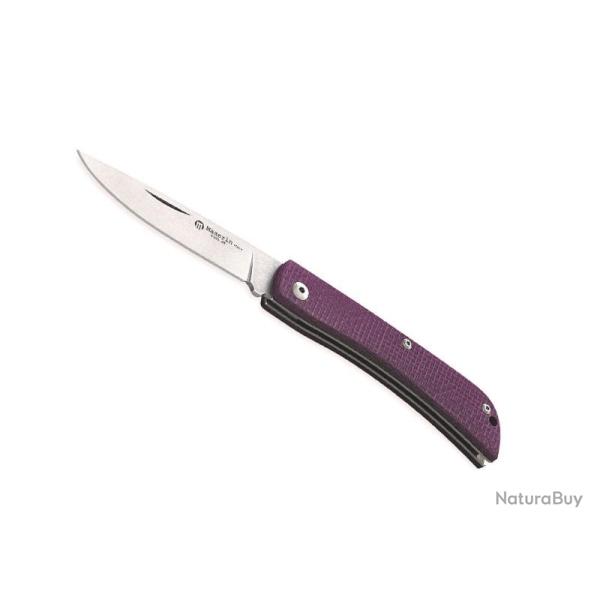 COUTEAU MASERIN SCOUT MICARTA ROUGE/VIOLET