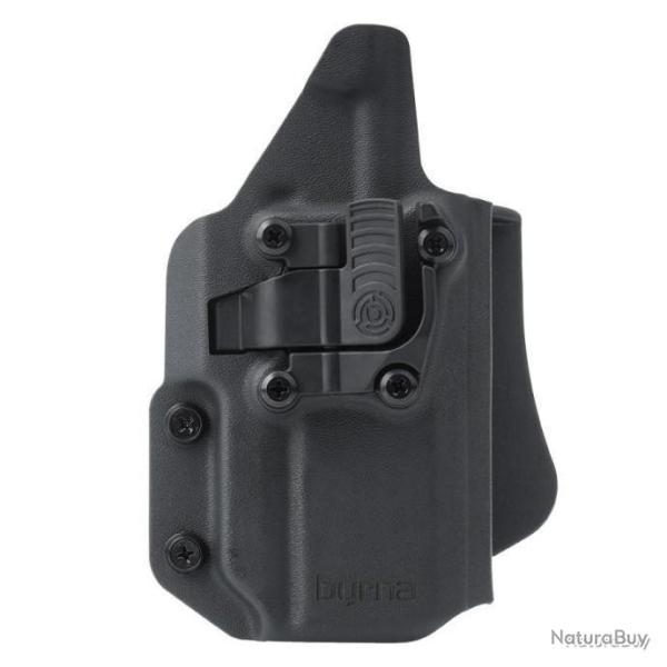 Holster Tactique Kydex Paddle Level 2 - Byrna SD / SDXL - Droitier - Lanceur Non Ltal - Rf-BH68327