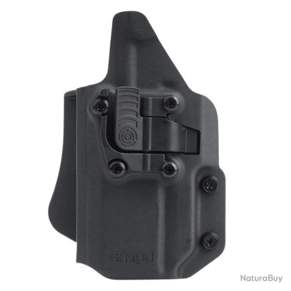 Holster Tactique Kydex Paddle Level 2 - Byrna SD / SDXL - Gaucher - Lanceur Non Ltal - Rf. BH68328