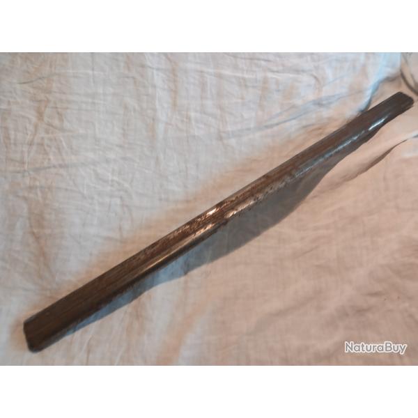 canon de fusil de chasse a percussion sans culasse