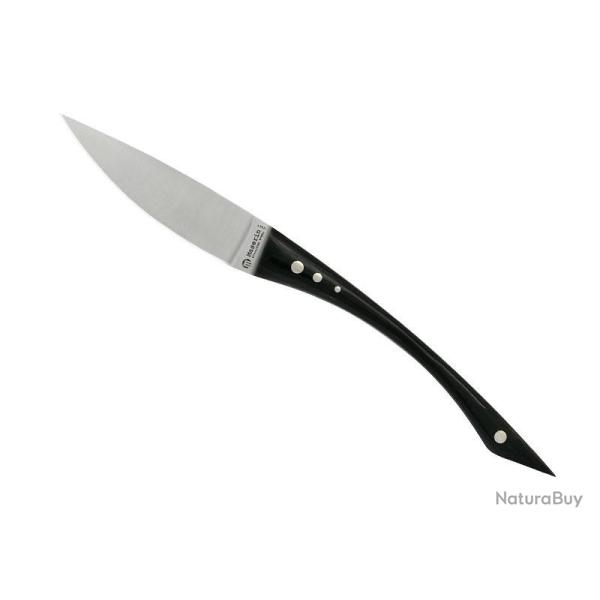 COFFRET 2 COUTEAUX STEAK MASERIN ALICE 21,5CM PAKKA NOIR