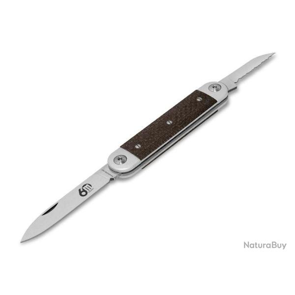 COUTEAU MASERIN SESSANTESIMO 2P MICARTA MARRON