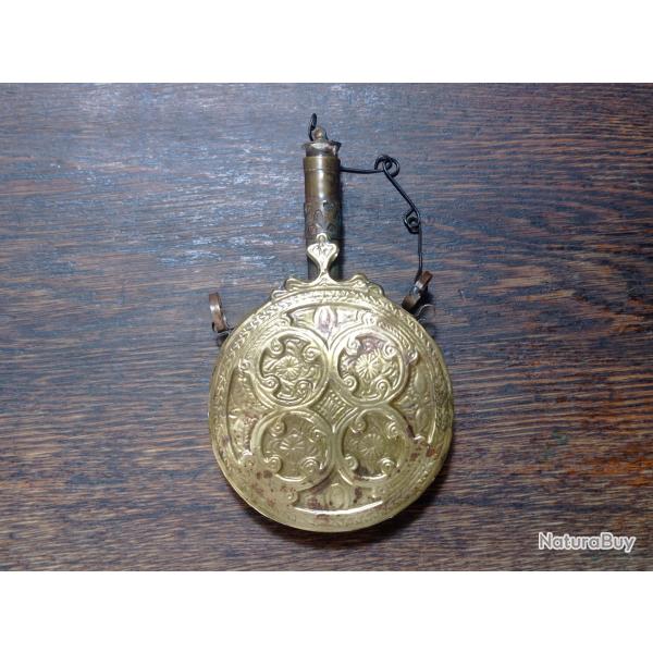 Poire � poudre fusil Moukhala - Maroc ou Maghreb - 19e-20e si�cle