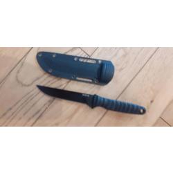 Couteau tactique &agrave; lame fixe, Bushcraft, outdoor, survie, chasse... (2)