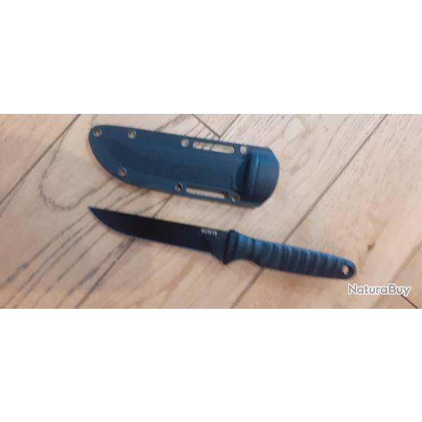 Couteau tactique � lame fixe, Bushcraft, outdoor, survie, chasse... (2)