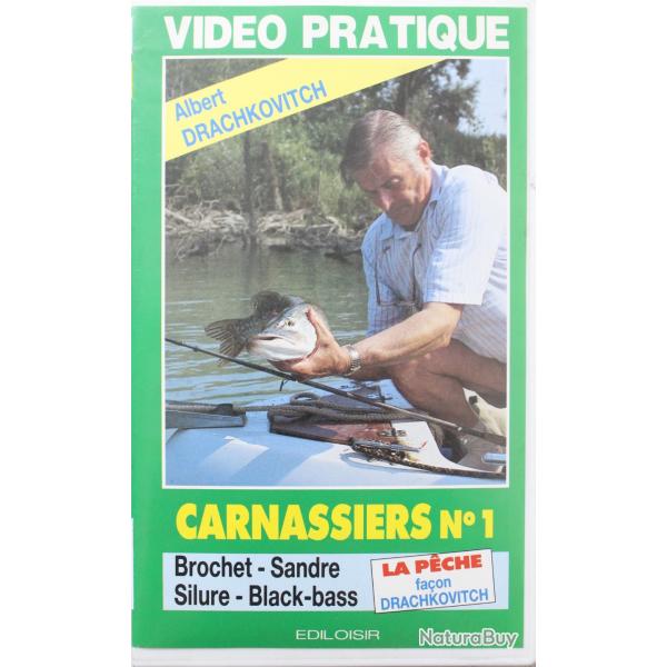 VHS Carnassiers No 1 : Brochet - Sandre - Silure - Black Bass