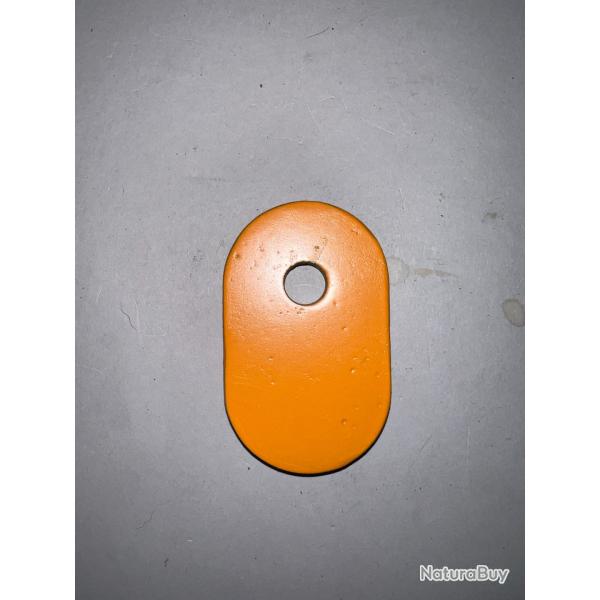 vente flash ! gong rond de 5 cm du 44 mag a la 12.7 . cible m�tallique marque MK gong