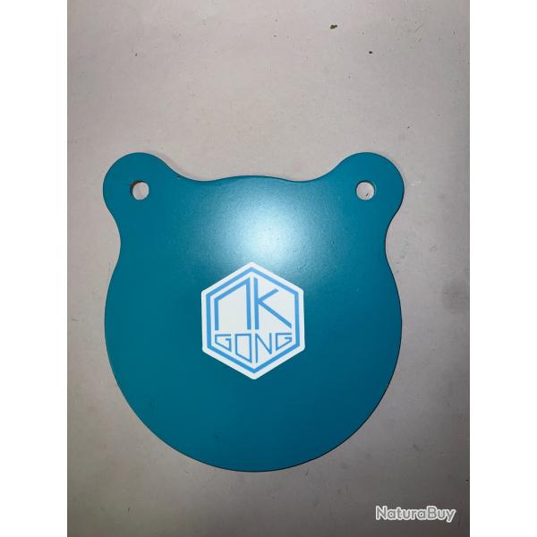 vente flash ! gong rond de 20 cm du 22lr au 44 mag . cible m�tallique marque MK gong