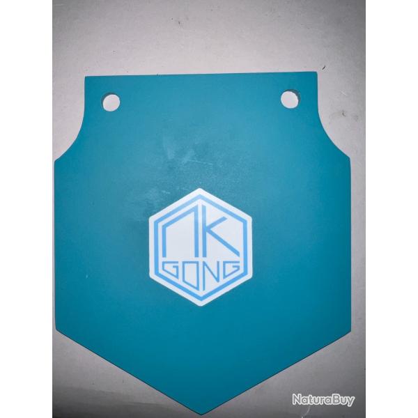 vente flash ! gong hexa de 20 cm du 22lr au 44 mag . cible m�tallique marque MK gong