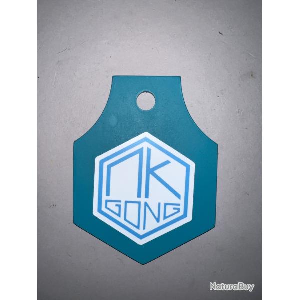 vente flash ! gong hexa de 10 cm du 22lr au 44 mag . cible m�tallique marque MK gong
