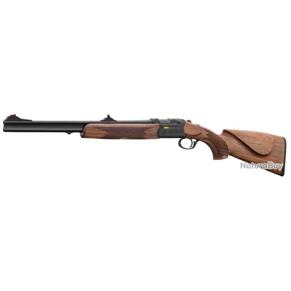 Carabine superpose express Fabarm ASPER A2 NOIR cal.30r blaser bois can.55cm droitier