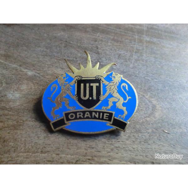 insigne U.T unit�s t�rritoriales d�oranie/ drago paris romainville
