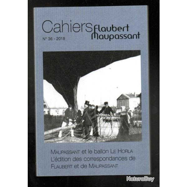 cahiers flaubert maupassant 36 de 2018 maupassant et le ballon le horla , l'�dition des correspondan