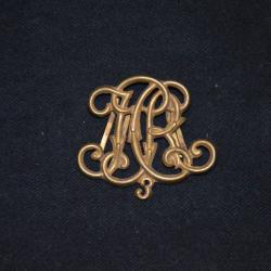ATTRIBUT INSIGNE ALLEMAND EPAULETTE OFFICIER -DEUTSCHE EPAULETTEN-GUERRE 1914/1918.