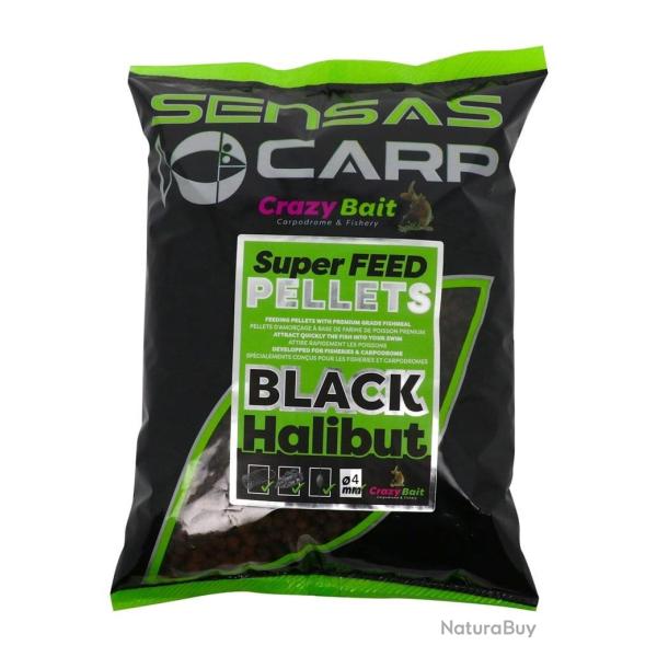 SENSAS - Pellets Super Feed Crazy Bait 6mm x700gr