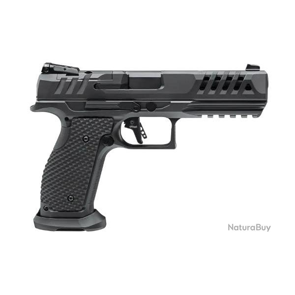 PISTOLET PDP SF MATCH FULL SIZE BLACK RIBBON OR WALTHER 5'' CAL 9X19, 18 COUPS
