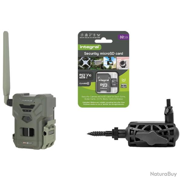 Pack Fixation Pi�ge Photographique Flex-Plus Spypoint