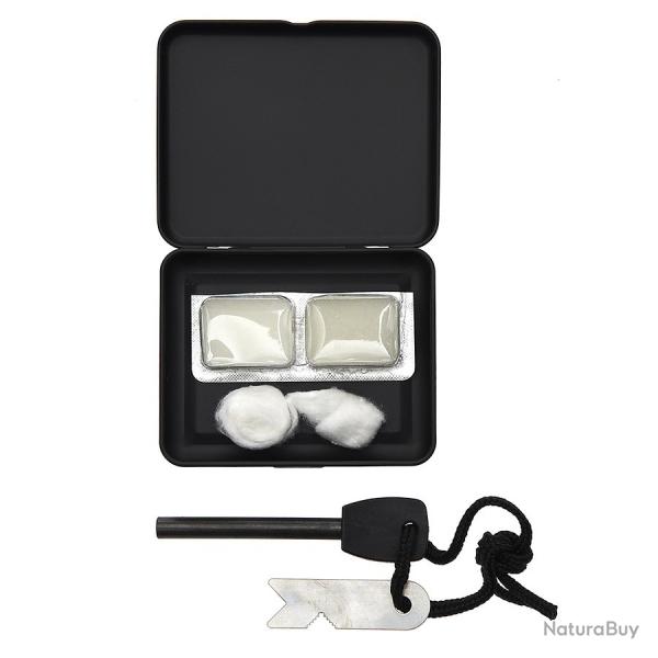 Ensemble pierre � feu magn�sium | Fosco (0001 1013) - Bivouac