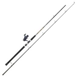Combo Spinning Daiwa Set Silure 06 2m60 2 8kg 80 - 180g 5000 970g