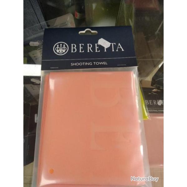 serviette de tir beretta orange