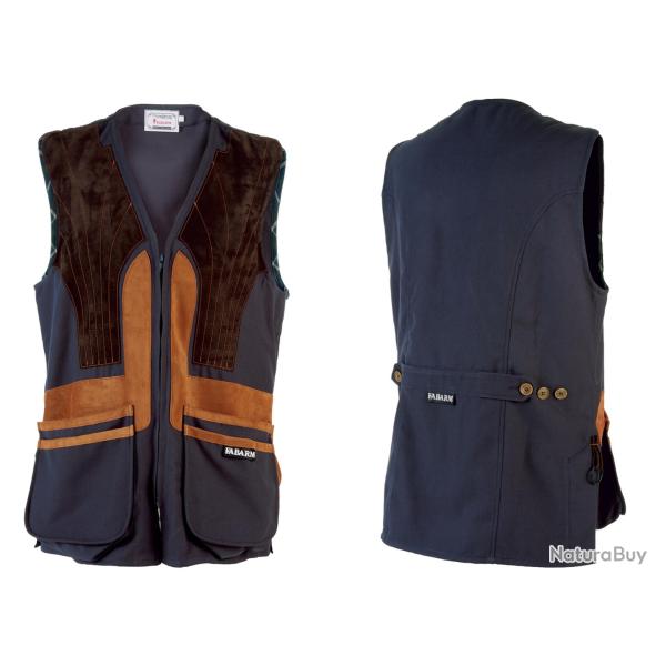 Gilet de tir Fabarm SUPERLATIVE HIVER bleu ambidextre
