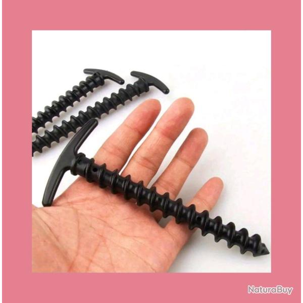 Lot 5 Piquets pour tente de survie