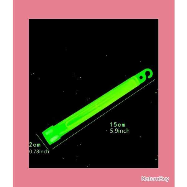 Lot 5 crochets lumineux de survie