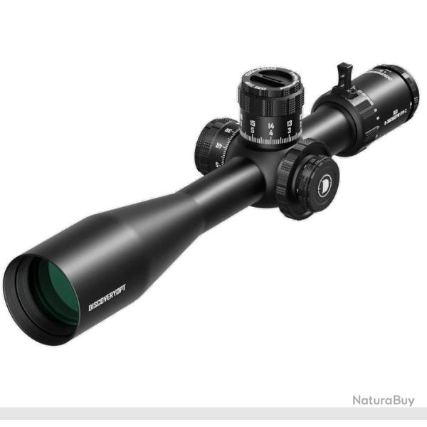 XED 6-36x56 sfir Mrad FFp-Z Illuminated FFP MIL Zero Stop SF 35mm Discovery Optics