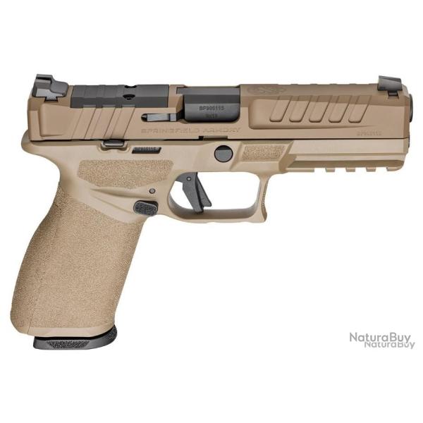 9mm Springfield Echelon FDE 4.5" canon, chargers 20 et 17 coups