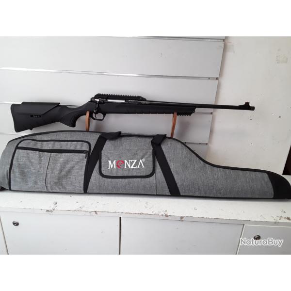 Carabine a verrou Impala plus MONZA cal.308win composite noire can.51cm