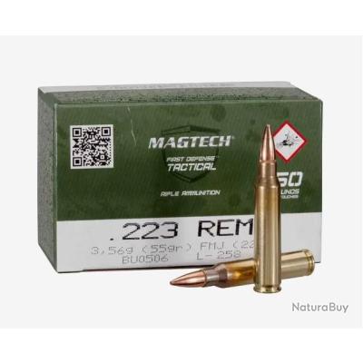 Munition Magtech 223rem fmj 55gr x1000 - Munitions de Catégorie B ...