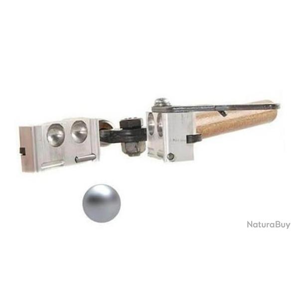 Moule � balle ronde 2 cavit�s Lee pour rechargement poudre noire .445 (.44 PN)