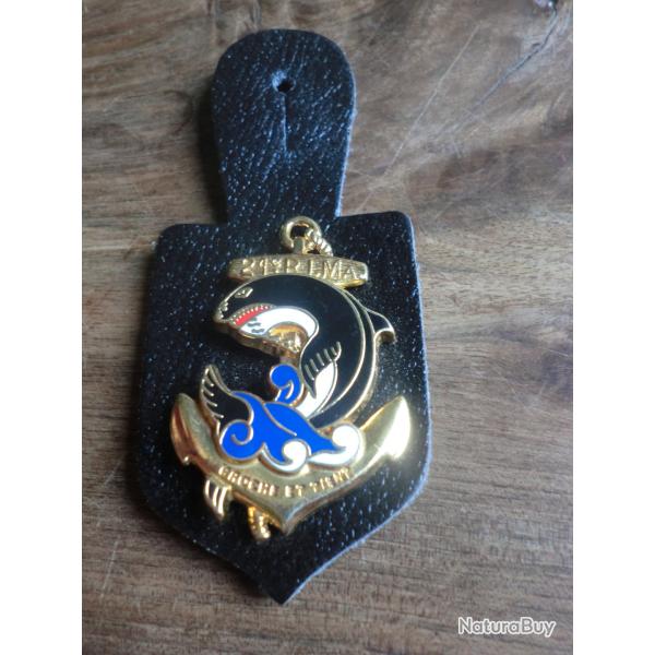 insigne 21 eme R.I.M.A infanterie marine  /  BOUSSEMART