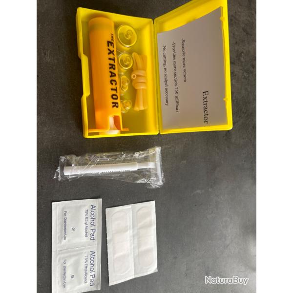 Aspivenin kit professionnel complet survie camping OPEX