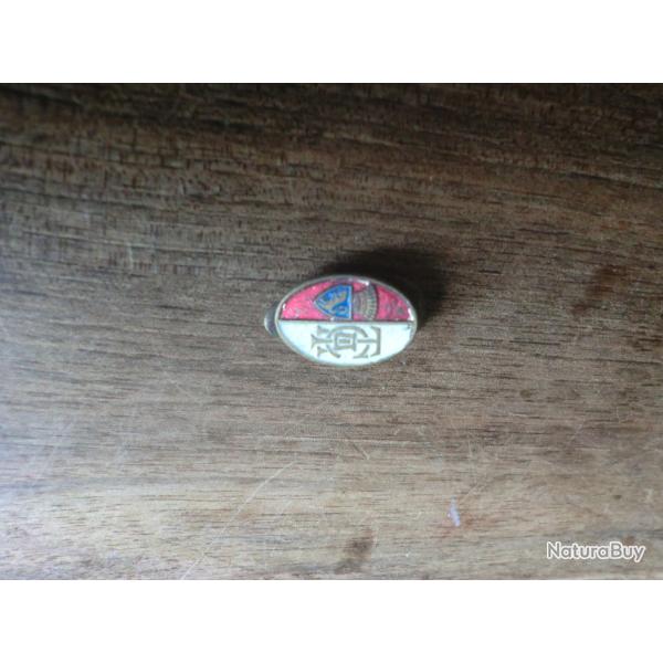 insigne �mail  attache boutonni�re  calcio torino sportif de turin